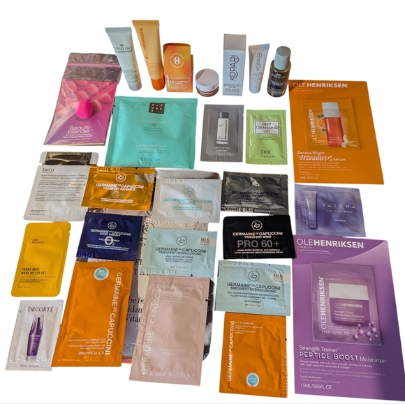 Tatcha, Ritual Cosmetics, Decorate, Rozuri, Germaine...Lot Samples - Picture 1 of 16